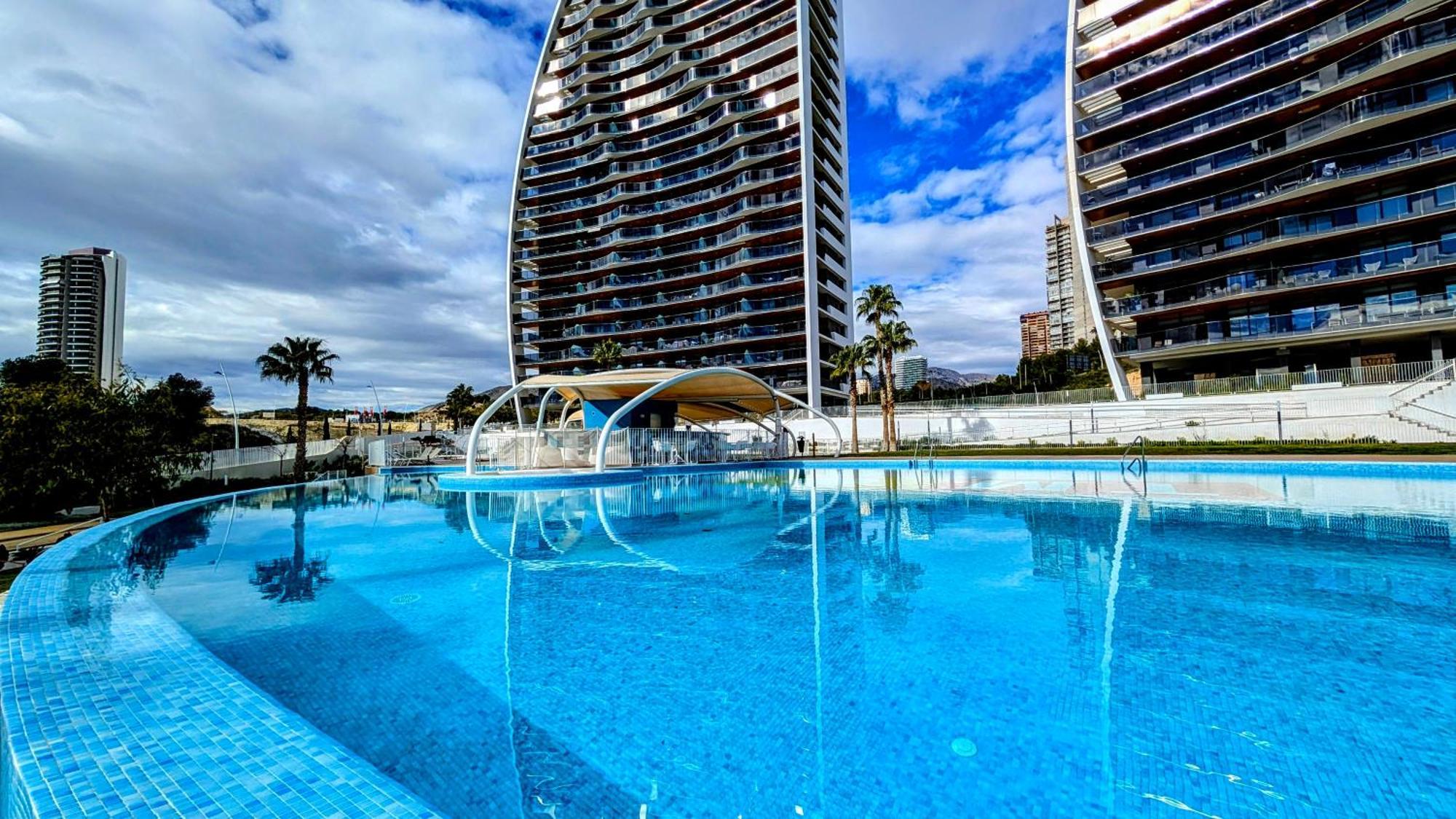 Sunset Waves Wow Apartment Benidorm Exteriör bild